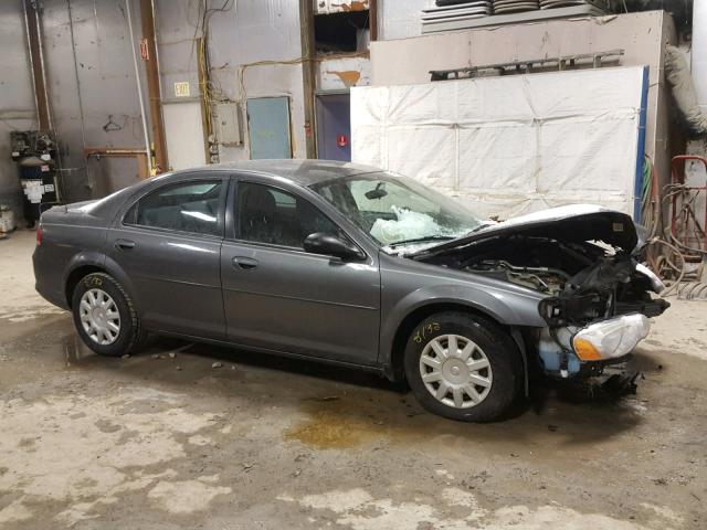 1C3EL46R14N184744 - 2004 CHRYSLER SEBRING LX GRAY photo 9