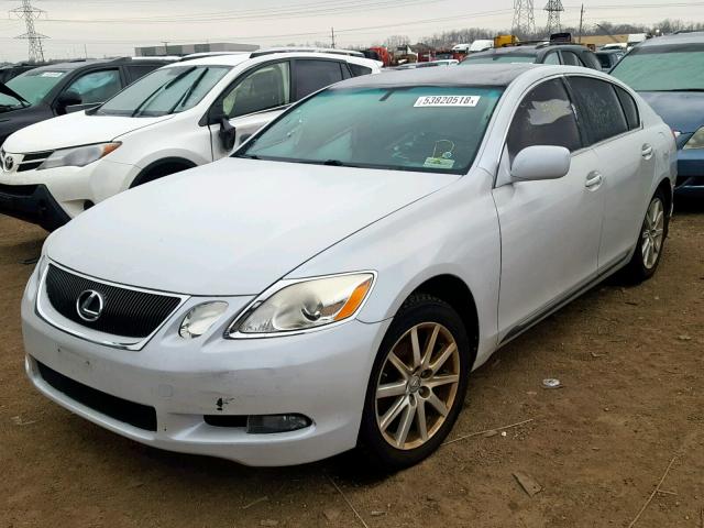 JTHCH96SX60010772 - 2006 LEXUS GS GENERAT WHITE photo 2