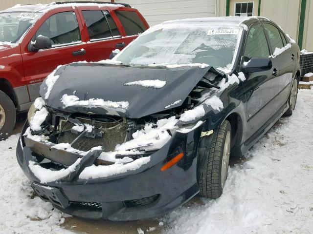 1YVHP84D845N84807 - 2004 MAZDA 6 S BLACK photo 2