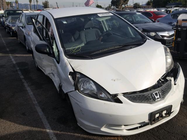 JHMGE8H30BS004228 - 2011 HONDA FIT WHITE photo 1