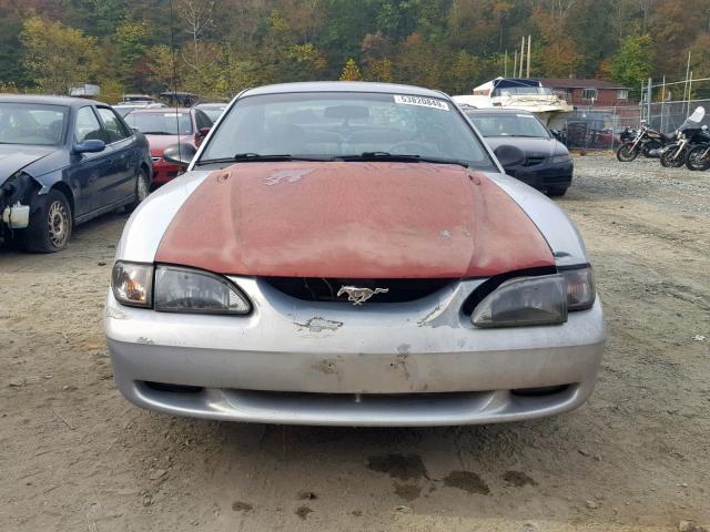 1FALP42T1SF158201 - 1995 FORD MUSTANG GT SILVER photo 9