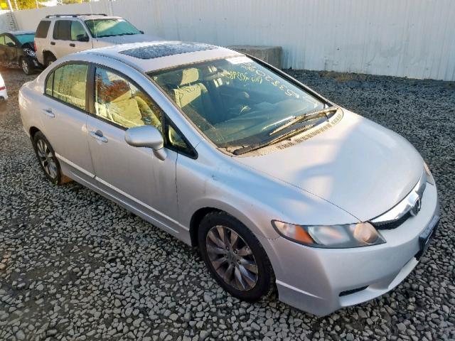 1HGFA16819L019048 - 2009 HONDA CIVIC EX GRAY photo 1