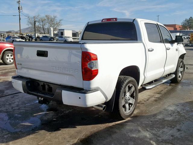 5TFAY5F19EX409297 - 2014 TOYOTA TUNDRA CRE WHITE photo 4