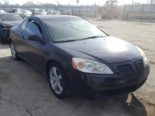 1G2ZH36N874213533 - 2007 PONTIAC G6 GT PURPLE photo 1