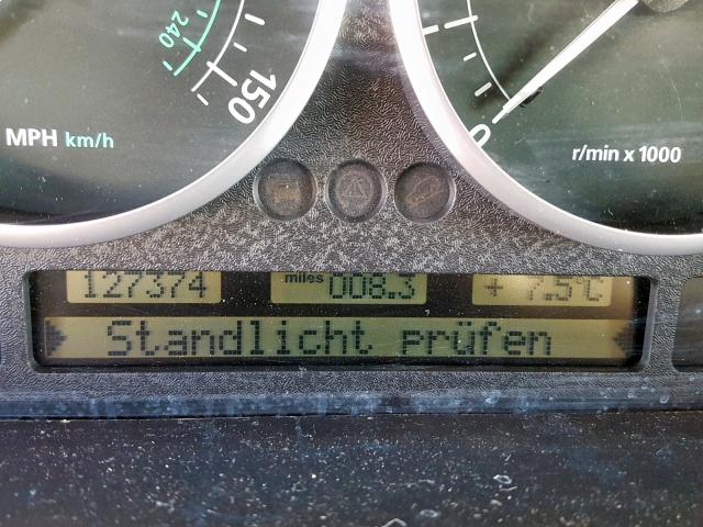 SALME11444A147036 - 2004 LAND ROVER RANGE ROVE BLACK photo 8