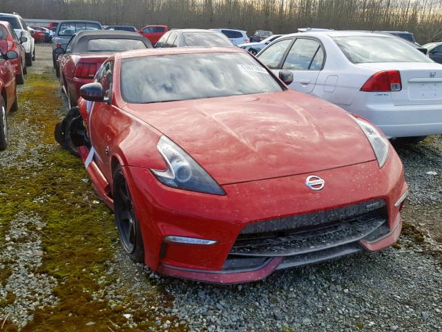 JN1AZ4EHXFM441767 - 2015 NISSAN 370Z BASE RED photo 1