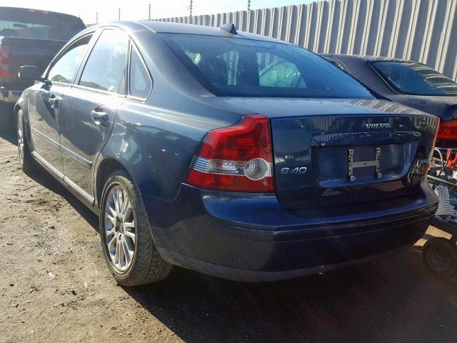 YV1MS390852116245 - 2005 VOLVO S40 2.4I BLUE photo 3