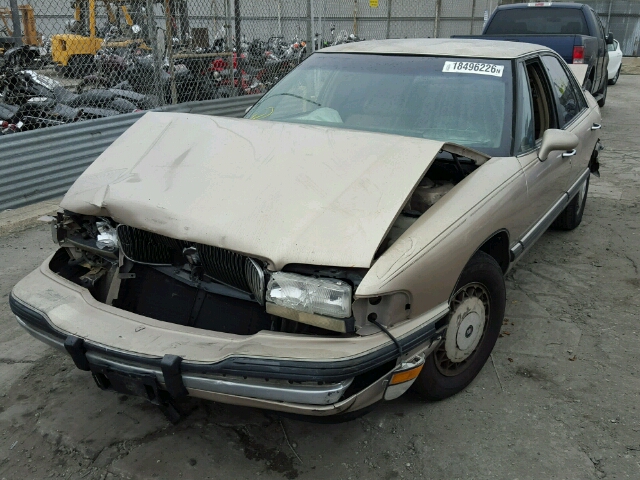 1G4HP52L3SH518543 - 1995 BUICK LESABRE CU GOLD photo 2