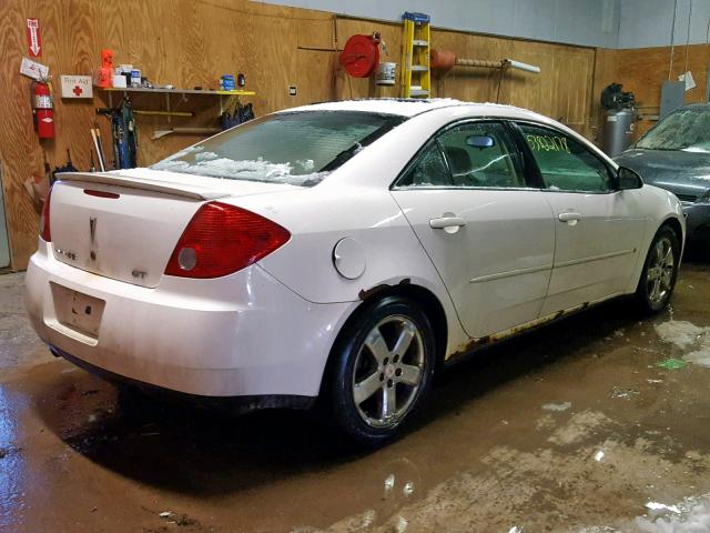 1G2ZH558764273910 - 2006 PONTIAC G6 GT WHITE photo 4