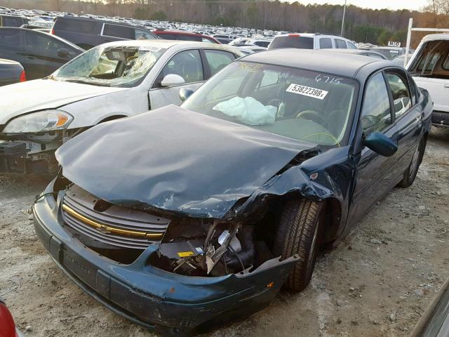 1G1NE52J716196715 - 2001 CHEVROLET MALIBU LS 绿色 照片 2