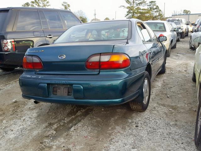 1G1NE52J716196715 - 2001 CHEVROLET MALIBU LS 绿色 照片 4
