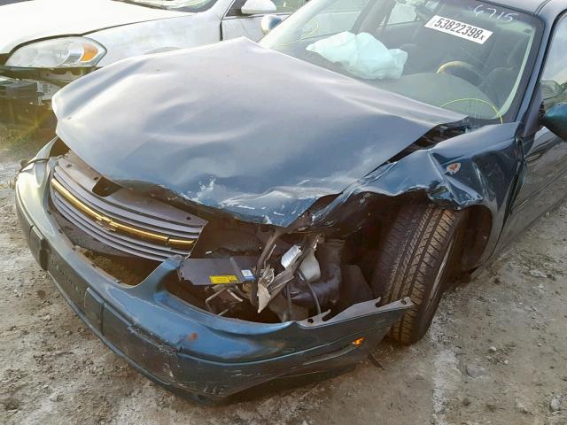 1G1NE52J716196715 - 2001 CHEVROLET MALIBU LS 绿色 照片 9