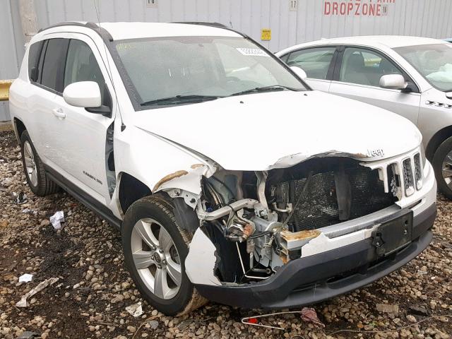 1C4NJDEB4FD177463 - 2015 JEEP COMPASS LA WHITE photo 1