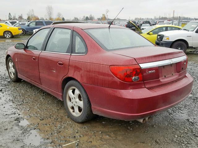 1G8JD54RX4Y502109 - 2004 SATURN L300 LEVEL MAROON photo 3