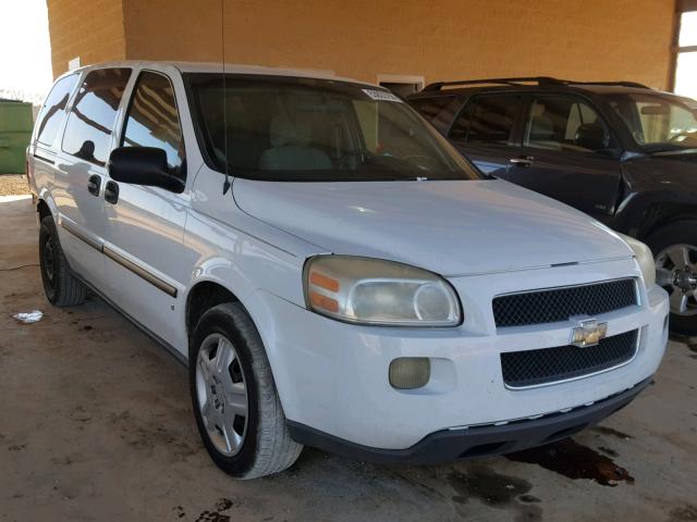 1GNDV23LX6D188104 - 2006 CHEVROLET UPLANDER L WHITE photo 1