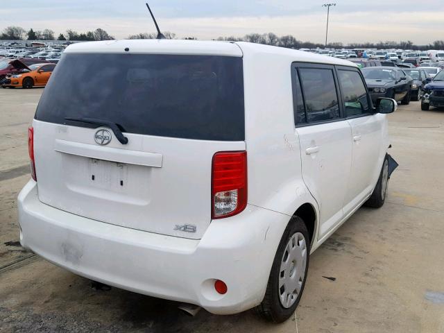 JTLZE4FE8CJ014377 - 2012 TOYOTA SCION XB Ақ фото 4