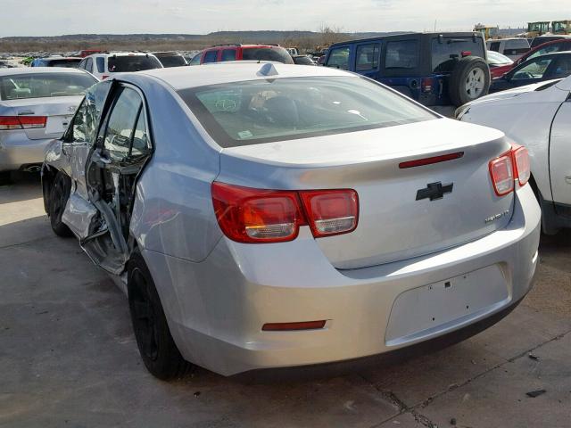 1G11C5SAXDF142284 - 2013 CHEVROLET MALIBU 1LT ვერცხლისფერი ფოტო 3