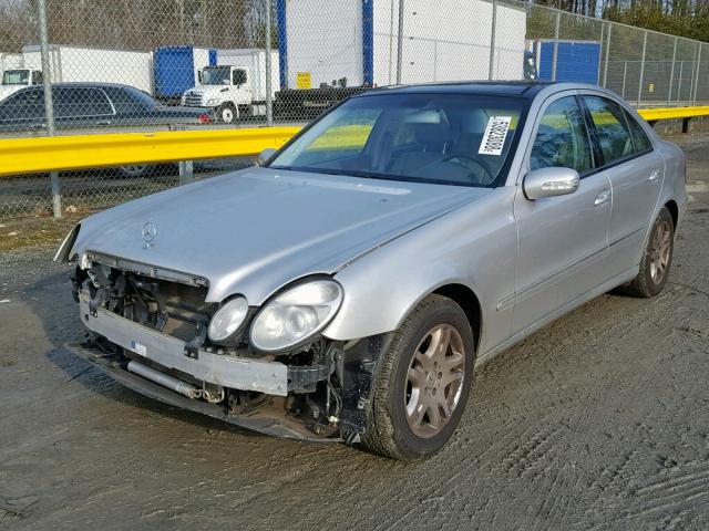 WDBUF65J33A239575 - 2003 MERCEDES-BENZ E 320 SILVER photo 2