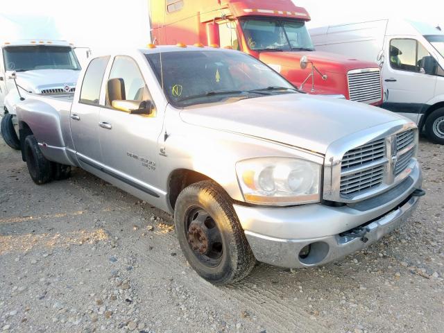 3D7ML48C96G278985 - 2006 DODGE RAM 3500 S SILVER photo 1