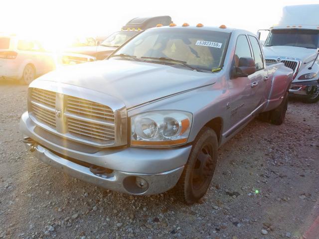 3D7ML48C96G278985 - 2006 DODGE RAM 3500 S SILVER photo 2