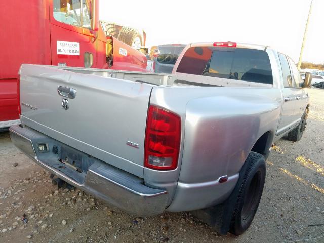 3D7ML48C96G278985 - 2006 DODGE RAM 3500 S SILVER photo 4