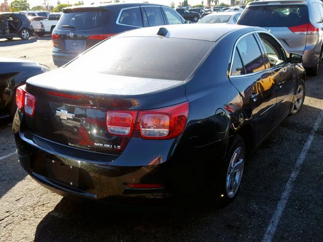 1G11B5SL0EF192553 - 2014 CHEVROLET MALIBU LS 黑色 照片 4