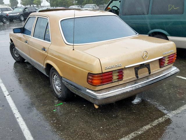 WDBCB20A7EA063429 - 1984 MERCEDES-BENZ 300 SD GOLD photo 3