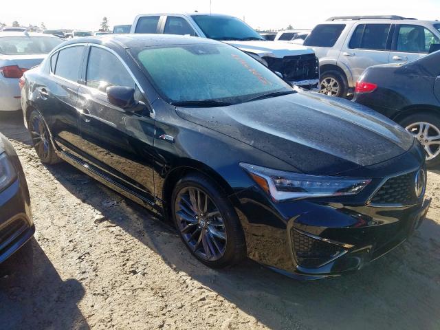 19UDE2F87KA007358 - 2019 ACURA ILX PREMIU BLACK photo 1