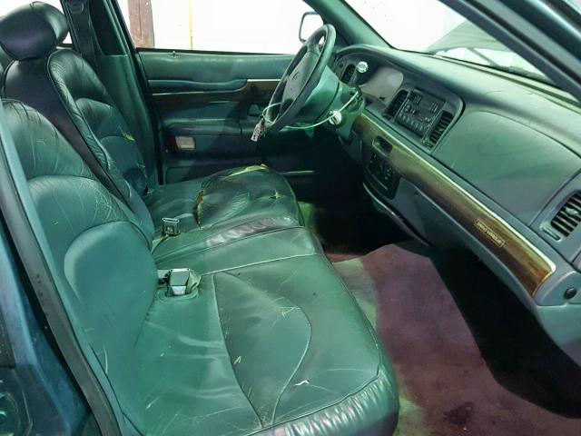 2MELM75W3TX639971 - 1996 MERCURY GRAND MARQ GREEN photo 5