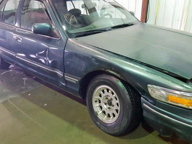 2MELM75W3TX639971 - 1996 MERCURY GRAND MARQ GREEN photo 9