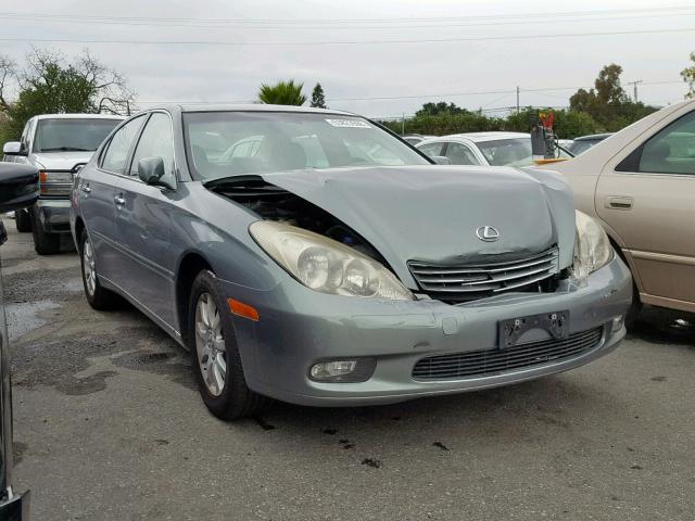 JTHBF30G620032488 - 2002 LEXUS ES 300 GREEN photo 1