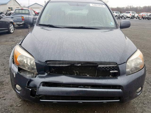 JTMBD32V665036066 - 2006 TOYOTA RAV4 SPORT GRAY photo 9