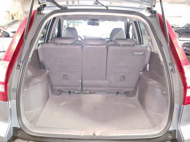 5J6RE48778L036886 - 2008 HONDA CR-V EXL BLUE photo 9