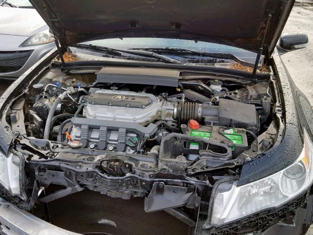 19UUA86539A010076 - 2009 ACURA TL BLACK photo 7