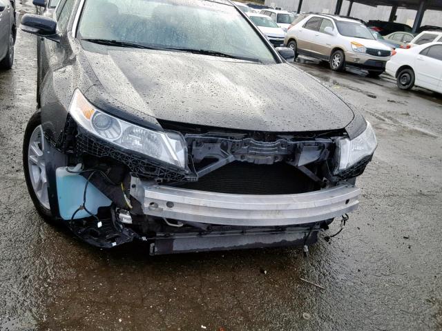 19UUA86539A010076 - 2009 ACURA TL BLACK photo 9