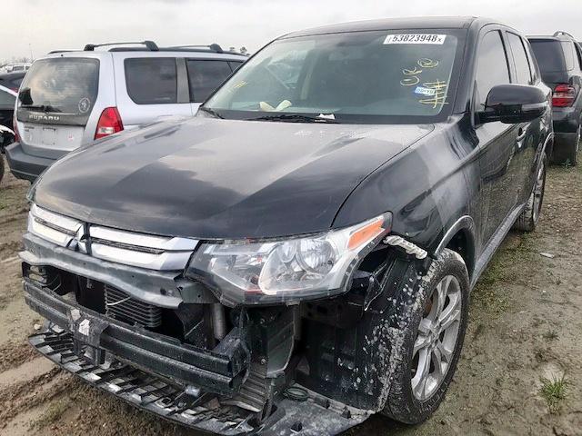 JA4AD3A36FZ013742 - 2015 MITSUBISHI OUTLANDER BLACK photo 2