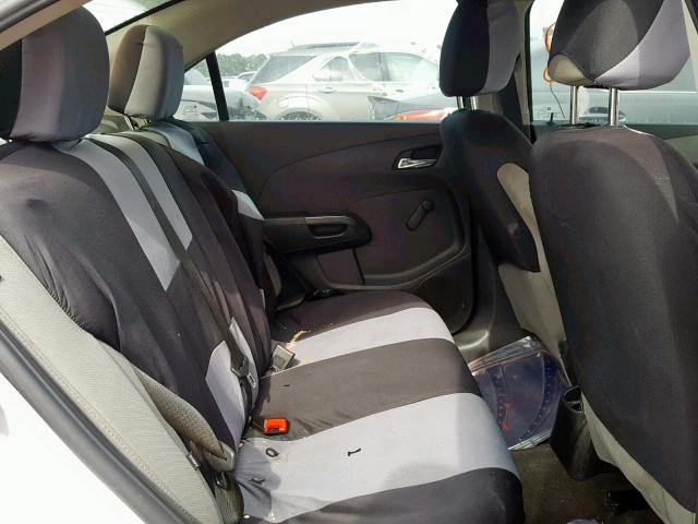 1G1JA5SHXC4231950 - 2012 CHEVROLET SONIC LS 银色 照片 6