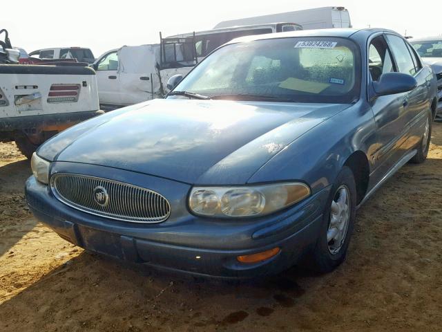 1G4HP54K61U273649 - 2001 BUICK LESABRE CU TURQUOISE photo 2