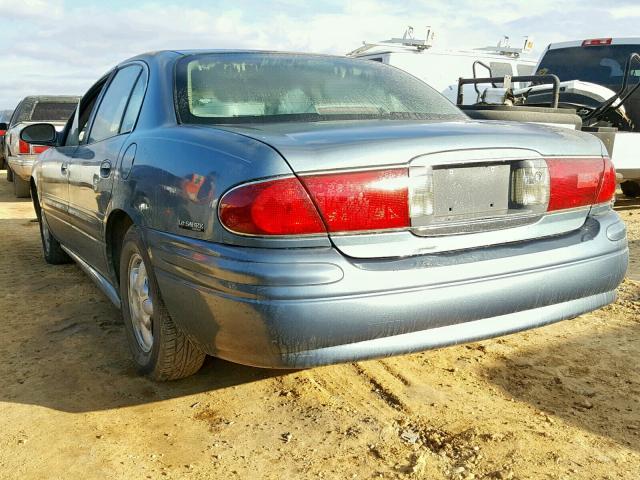 1G4HP54K61U273649 - 2001 BUICK LESABRE CU TURQUOISE photo 3