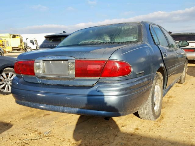 1G4HP54K61U273649 - 2001 BUICK LESABRE CU TURQUOISE photo 4