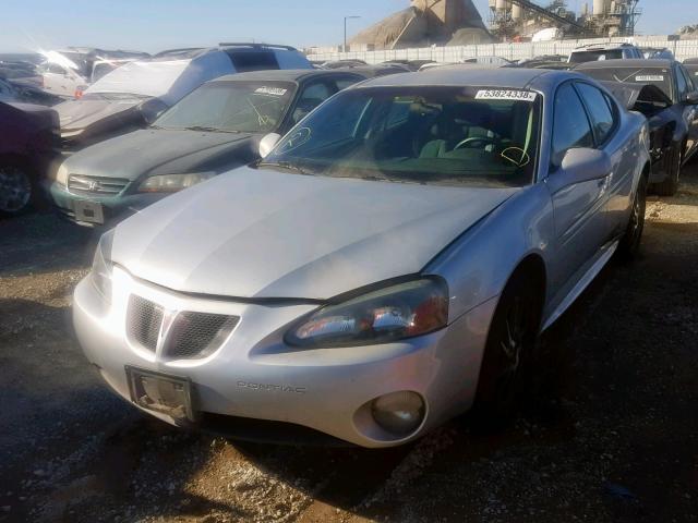 2G2WP522241128319 - 2004 PONTIAC GRAND PRIX SILVER photo 2