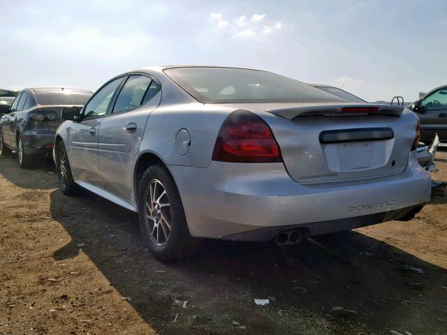 2G2WP522241128319 - 2004 PONTIAC GRAND PRIX SILVER photo 3
