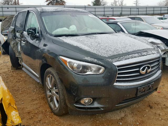 5N1AL0MM3DC316274 - 2013 INFINITI JX35 BASE GRAY photo 1