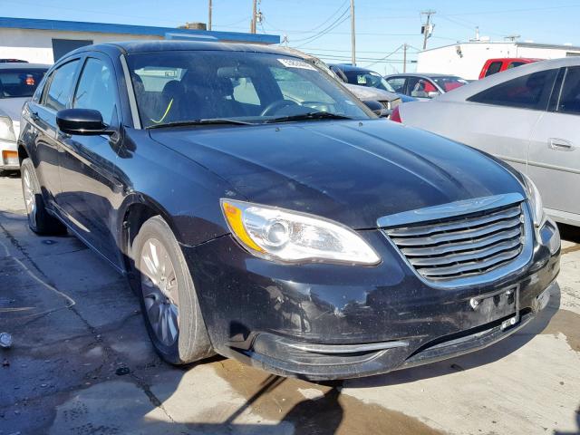 1C3CCBAB9EN208960 - 2014 CHRYSLER 200 LX BLACK photo 1