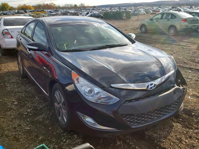 KMHEC4A43DA102071 - 2013 HYUNDAI SONATA HYB BLACK photo 1