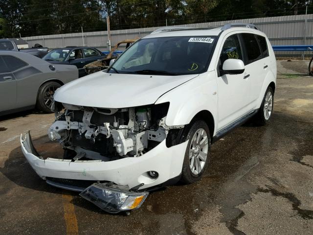 JA4LS31W19Z005691 - 2009 MITSUBISHI OUTLANDER WHITE photo 2