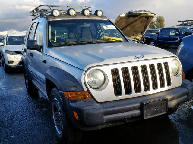 1J4GL38K75W575577 - 2005 JEEP LIBERTY RE SILVER photo 1