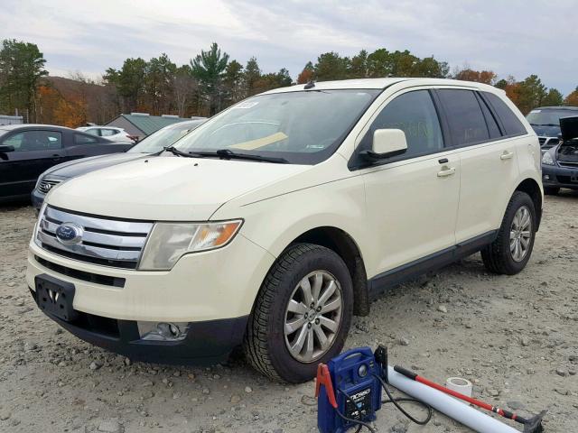 2FMDK38CX7BA71688 - 2007 FORD EDGE SEL CREAM photo 2