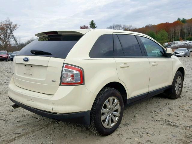 2FMDK38CX7BA71688 - 2007 FORD EDGE SEL CREAM photo 4