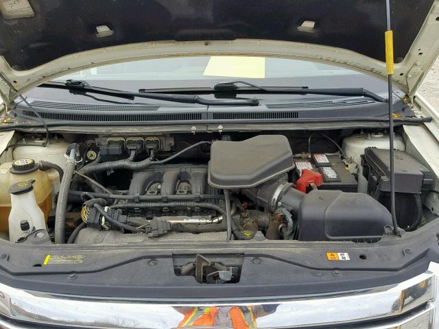 2FMDK38CX7BA71688 - 2007 FORD EDGE SEL CREAM photo 7